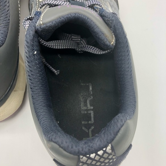 Kuru Shoes Women's 11.5 Wide Gray Quantum Mesh Athletic Running Sneakers - Picture 5 of 8